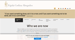 Desktop Screenshot of bufetefajula.com